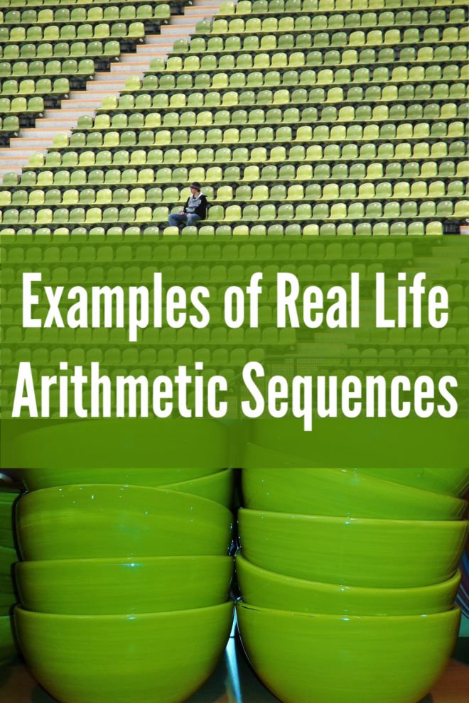 real life problem solving arithmetic sequence